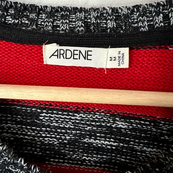 Ardene Black and Red Penguin Sweater for Women - Picture 4 of 4